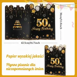 kartka-na-50-urodziny-duza-czarna-gwiazdy-425-x-30-cm