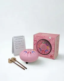 stalowy-beben-jezykowy-15-cm-8-nut-z-paleczkami-i-pokrowcem-rozowy