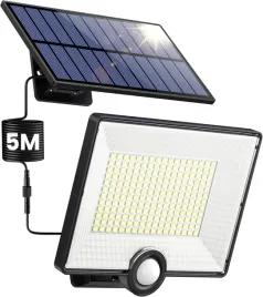 zewnetrzna-lampa-solarna-led-2000-lm-z-czujnikiem-ruchu-biala-kabel-5-m