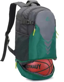 plecak-sportowy-35l-z-komora-na-pilke-zielony-na-silownie
