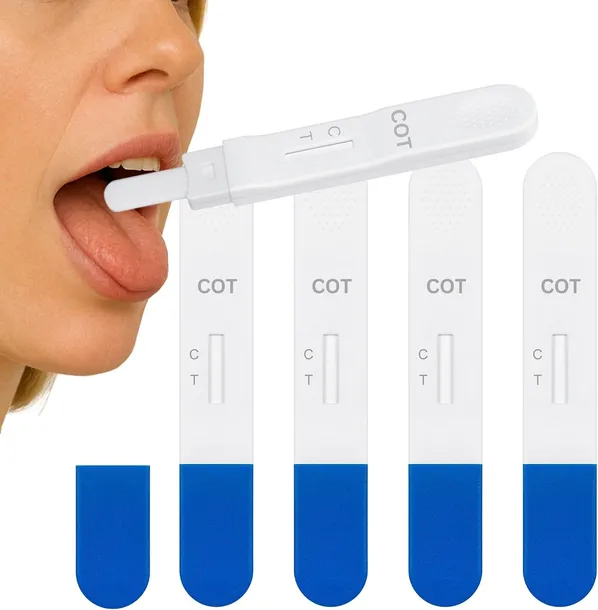 5 x Test Ślinowy na Nikotynę i Kotyninę SalyvGenics Zestaw do Wapowania