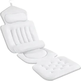mata-do-wanny-biala-133x40-cm-z-zaglowkiem-192-przyssawki-szybkoschnaca