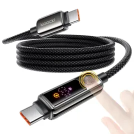 toocki-kabel-usb-c-na-usb-c-3-m-100-w-pd-szary-z-wyswietlaczem-led