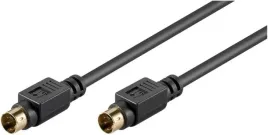 kabel-s-video-goobay-50057-gb-mini-din-4-pin-1-m-czarny-zloty
