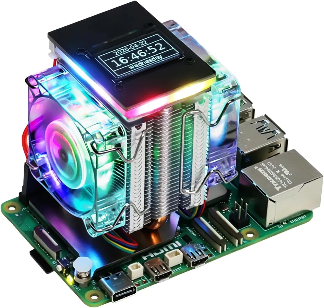 active-cooler-do-raspberry-pi-5-2-wentylatory-oled-argb-stan-nowy