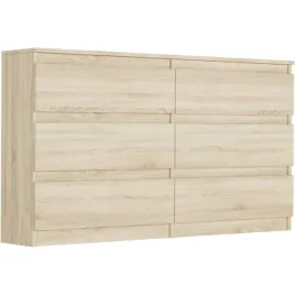 komoda-140-cm-sonoma-6-szuflad-producent-pl