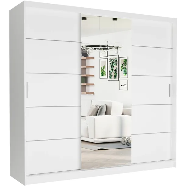 Szafa przesuwna Selvio I 233 cm lustrzana