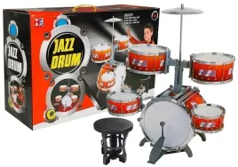 duza-perkusja-5-bebnow-talerz-instrument-dzieciecy-lean-toys