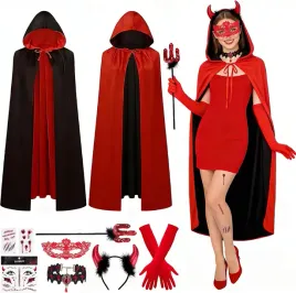 kostium-diabla-damski-na-halloween-9-szt-peleryna-z-kapturem