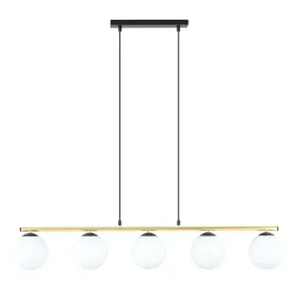 lampa-sufitowa-emibig-allora-5-czarno-zlota-5xe14-klosze-biale