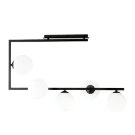lampa-sufitowa-emibig-soma-5-czarno-zlota-5xe14-klosze-biale
