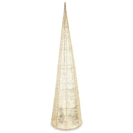 choinka-dekoracyjna-zlotybialy-metaltkanina-100x25x25-cm