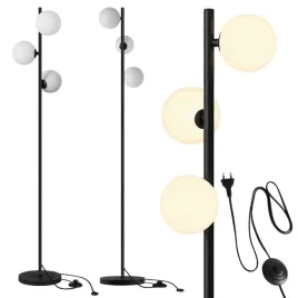 lampa-stojaca-podlogowa-led-150cm-do-czytania-3x-g9-czarna-szklane-kule-bialy-czarny