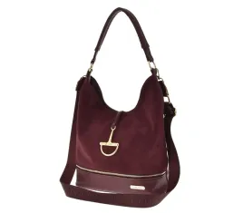 laura-biaggi-torebka-worek-ozdobne-zapiecie-bordowy-zamsz-groszek-l326088