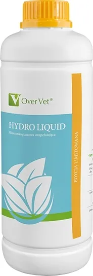 Hydro Liquid 1 L - elektrolity witaminy i mikroelementy dla cieląt Over Vet