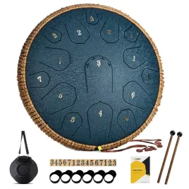 melobeat-stalowy-beben-jezykowy-tambu-35-cm-15-nut-granatowy-akcesoria