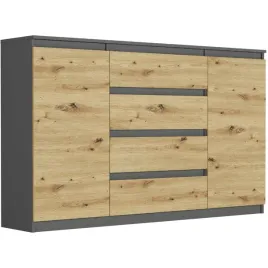 modna-komoda-160-szafka-4-szuflady-3-polki-antracyt-mix-artisan-r160s4