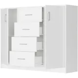 komoda-110cm-szafka-4-szuflady-i-2-polki-biala-u1-szerokosc-mebla-110-cm