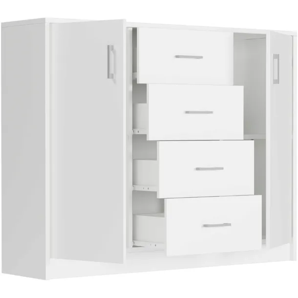 komoda-110cm-szafka-4-szuflady-i-2-polki-biala-u1-glebokosc-mebla-35-cm
