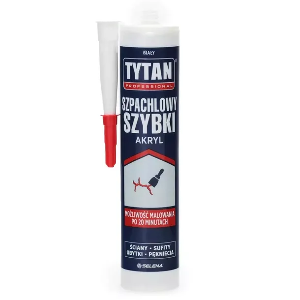 AKRYL Professional SZPACHLOWY SZYBKI LEKKI BIAŁY TYTAN 280 ML