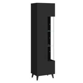 witryna-phuket-45-cm-czarny-z-oswietleniem-led-szklane-polki