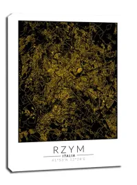 rzym-zlota-mapa-obraz-na-plotnie-40x50-cm