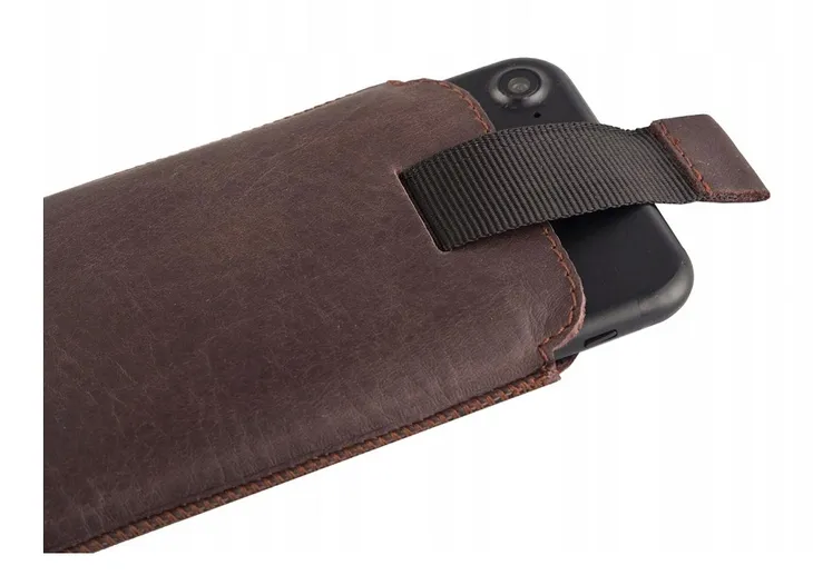 leo-zygzak-etui-wsuwka-do-pixel-4a-kolor-brazowy