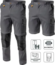 hogert-bawelniane-spodnie-robocze-do-pasa-odpinane-nogawki-stretch-l-52