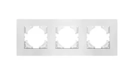 ramka-potrojna-modern-q-bialy-plastik-linia-basic