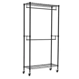 wieszak-amazon-basics-regulowany-czarny-91x35x183-cm-przemyslowy-stojak