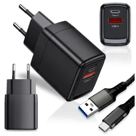 ladowarka-kostka-szybka-sieciowa-2-wejscia-usb-usb-c-do-telefonu-25w-czarna