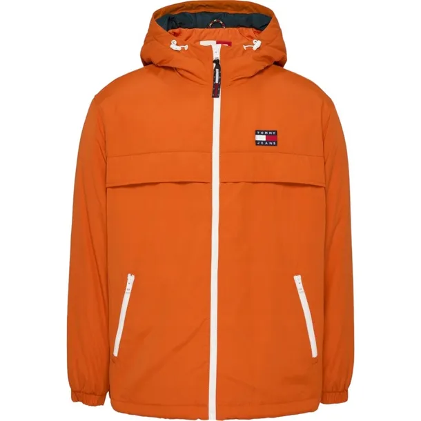TOMMY HILFIGER KURTKA MĘSKA PADDED POMARAŃCZOWA L