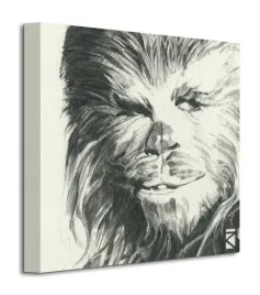 star-wars-gwiezdne-wojny-chewbacca-sketch-obraz-na-plotnie-30x30-cm