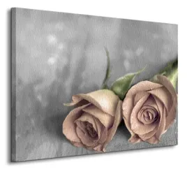samotne-roze-bw-obraz-na-plotnie-80x60-cm