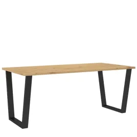 stol-karo-185x67-dab-artisan-metalowe-nogi