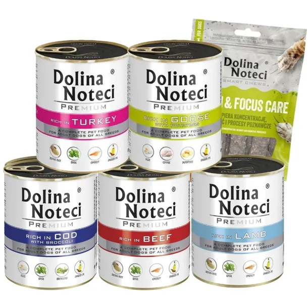 Dolina Noteci Premium Pies MIX SMAKÓW 30x800g
