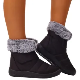 sniegowce-damskie-buty-zimowe-ocieplane-wygodne-na-rzep-wodoodporne-wysokie-piankowe-wsuwane-rozmiar-40-wkladka-255-cm