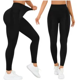 legginsy-damskie-push-up-z-wysokim-stanem-sportowe-getry-fitness-dlugie-xl-spodnie-treningowe-wyszczuplajace-z-poliestru-czarne