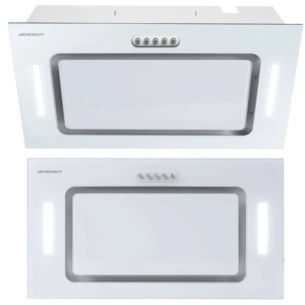 OKAP KUCHENNY PODSZAFKOWY SZKŁO LED 52cm BERDSEN
