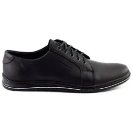 casualowe-buty-meskie-skora-naturalna-licowa-wiazane-320-czarny-41