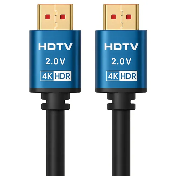 Kabel Przewód 2.0 4K PREMIUM UHD HDR 2160P 60Hz 18GBPS HDMI - HDMI 15m