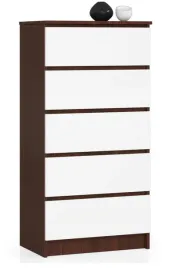 komoda-k-60-cm-5-szuflad-pk-wenge-biala