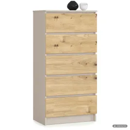 komoda-k60-5sz-clp-pk-kaszmir-dab-artisan