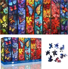 puzzle-dla-doroslych-1000-elementow-motyl-kwiatowy-duze-nieregularne