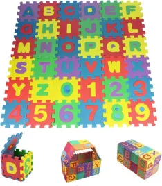 mata-puzzle-piankowa-alfabet-36-szt-135-x-135-cm-eva-wielokolorowa