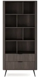 regal-neri-882-x-1938-x-38-cm-dab-dunin-czarny-2-szuflady-salon-fenwood