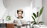 okragly-obraz-na-plotnie-80cm-frida-kahlo-4