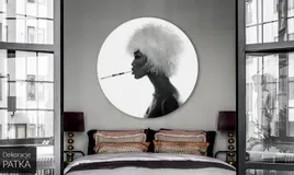 okragly-obraz-na-plotnie-80cm-naomi-campbell
