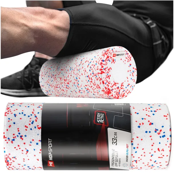 walek-roller-do-masazu-epp-wypelniony-33cm-bialy-stan-nowy-marka-hop-sport