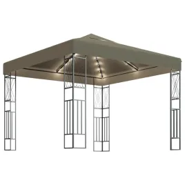 altana-ze-sznurem-lampek-led-3x3-m-tkanina-w-kolorze-taupe